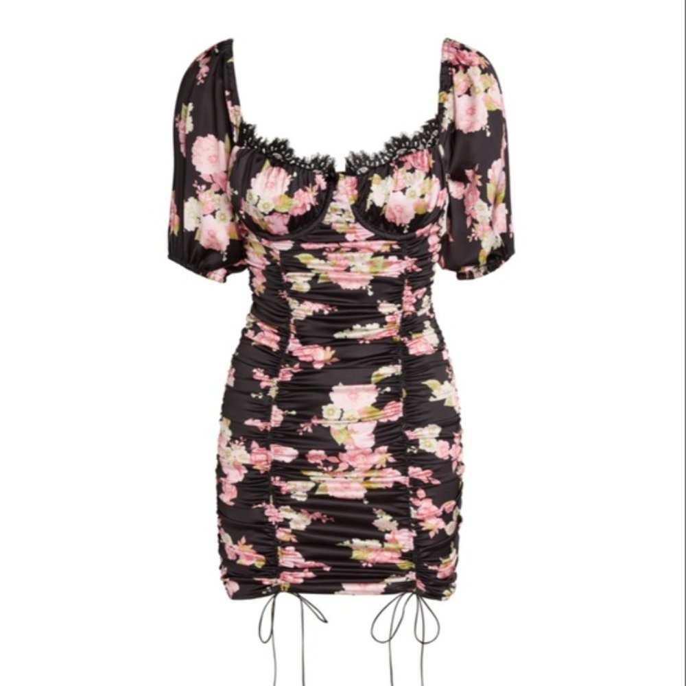 For Love & Lemons Melrose Dress - Black Size M